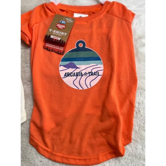 Top Paw cutie hoodie & Arcadia Trail logo tee dog size medium - Picture 4 of 10